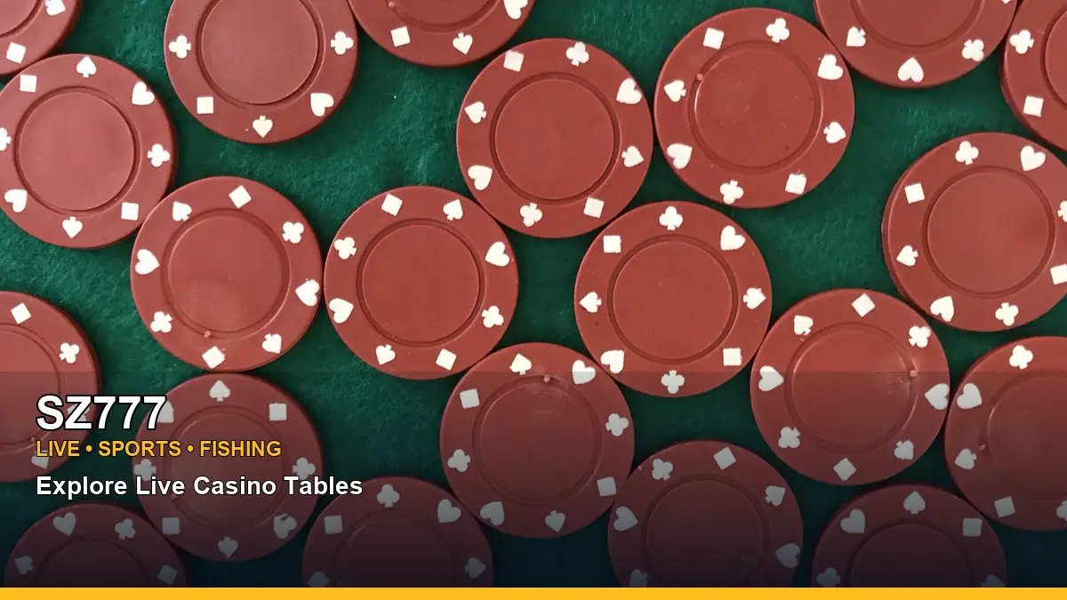 SZ777 live casino tables for Philippine players