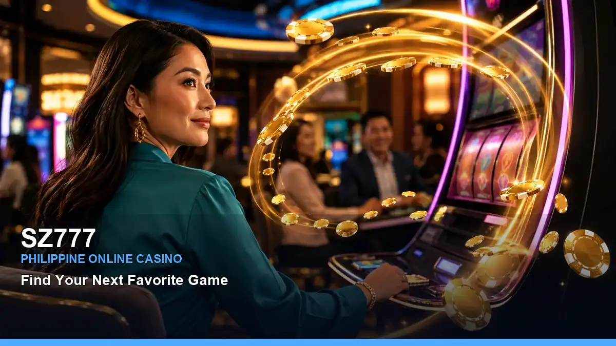SZ777 casino app and game selection for Philippine players