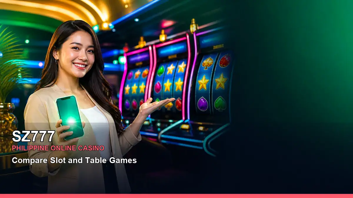 SZ777 featured slots and live casino guide for Philippine players with featured game highlights